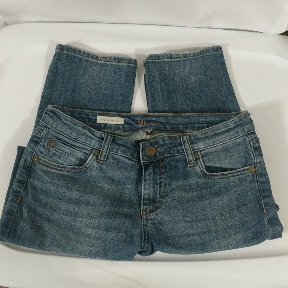 Kut From The Kloth Catherine Boyfriend Medium Wash Jeans - size 4